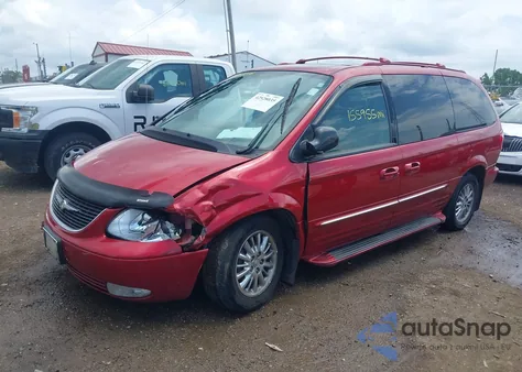 2003 Chrysler Town & Country Limited z USA, uszkodzony, nr VIN 2C8GT64L73R283261